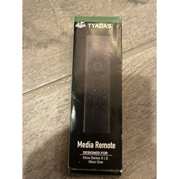 Tyadas Gaming Media Remote Control For Xbox One Series X/S New Black Replacement - Picture 1 of 2